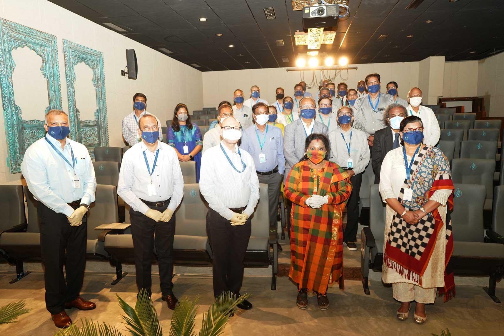 Governer Tamilisai Soundararajan visited Bharat Biotech